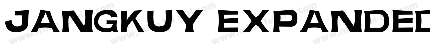 JANGKUY Expanded字体转换